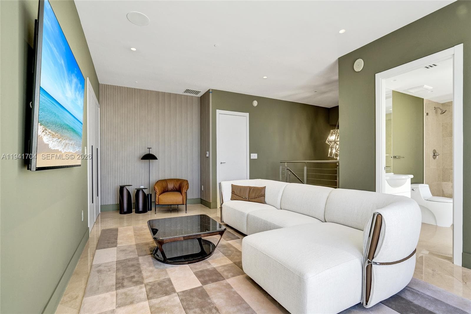 2nd Level Sitting Area Beautifully Furnished