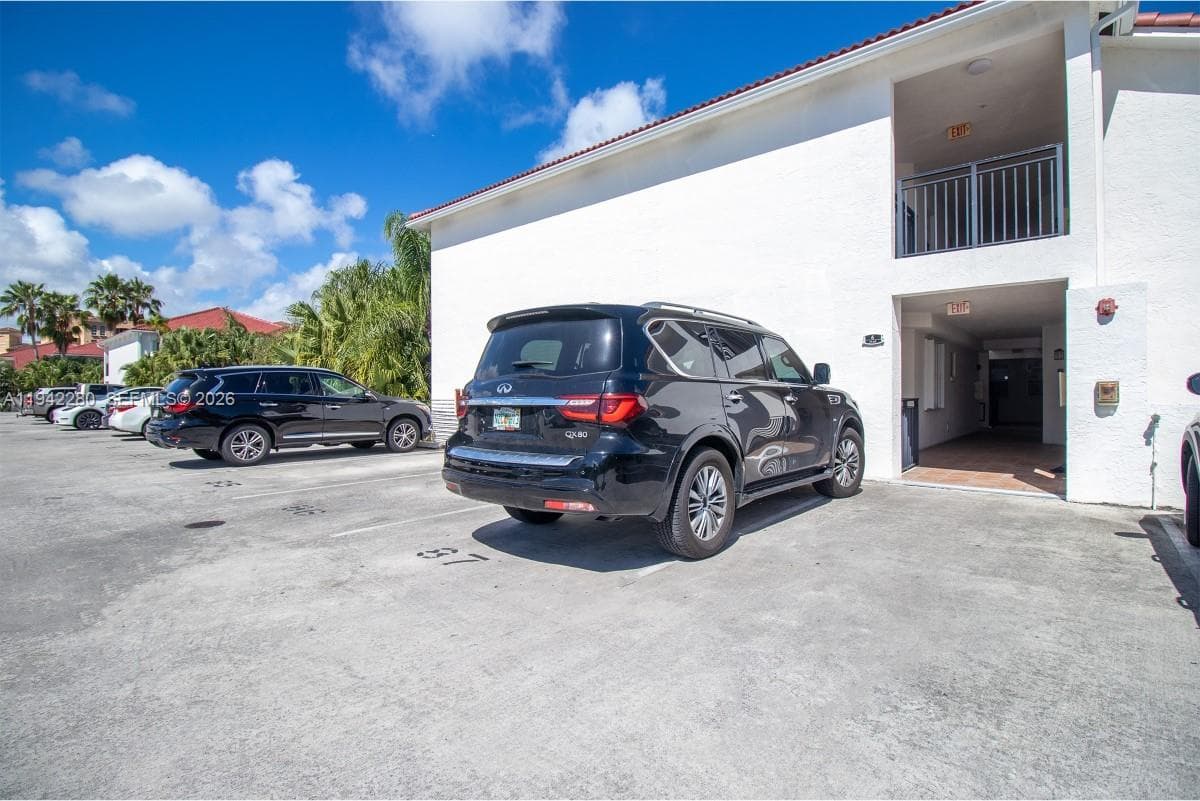 very close to unit . Also indoor parking available