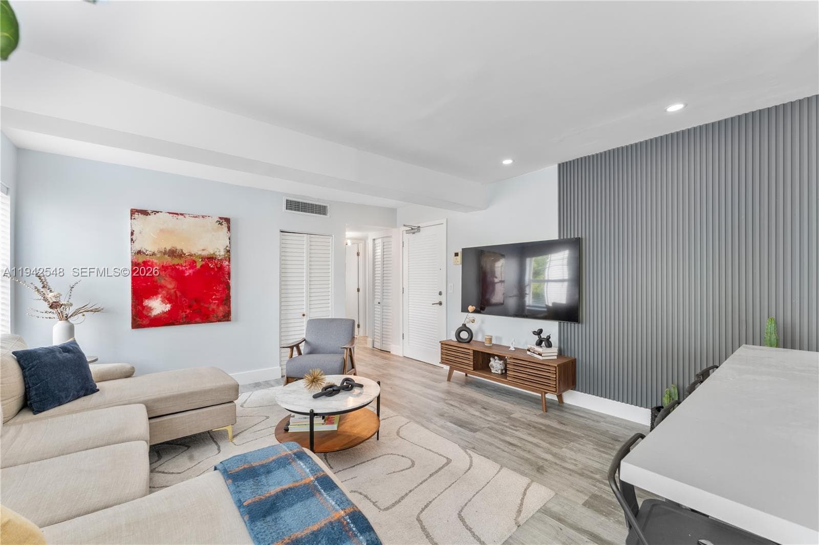 Living room from kitchen