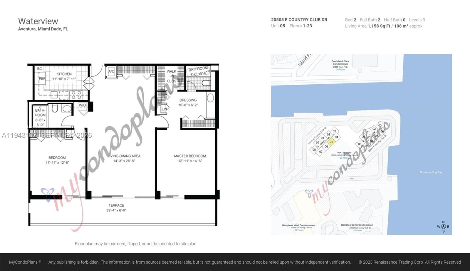 WATERVIEW CONDO · #1635 in Aventura - Photo 21