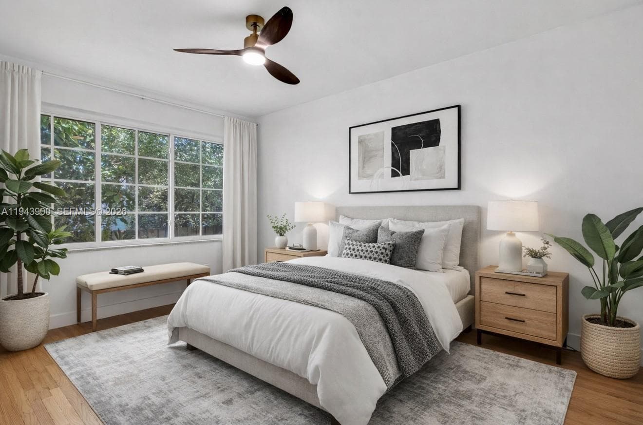 Virtually rendered furniture and decor