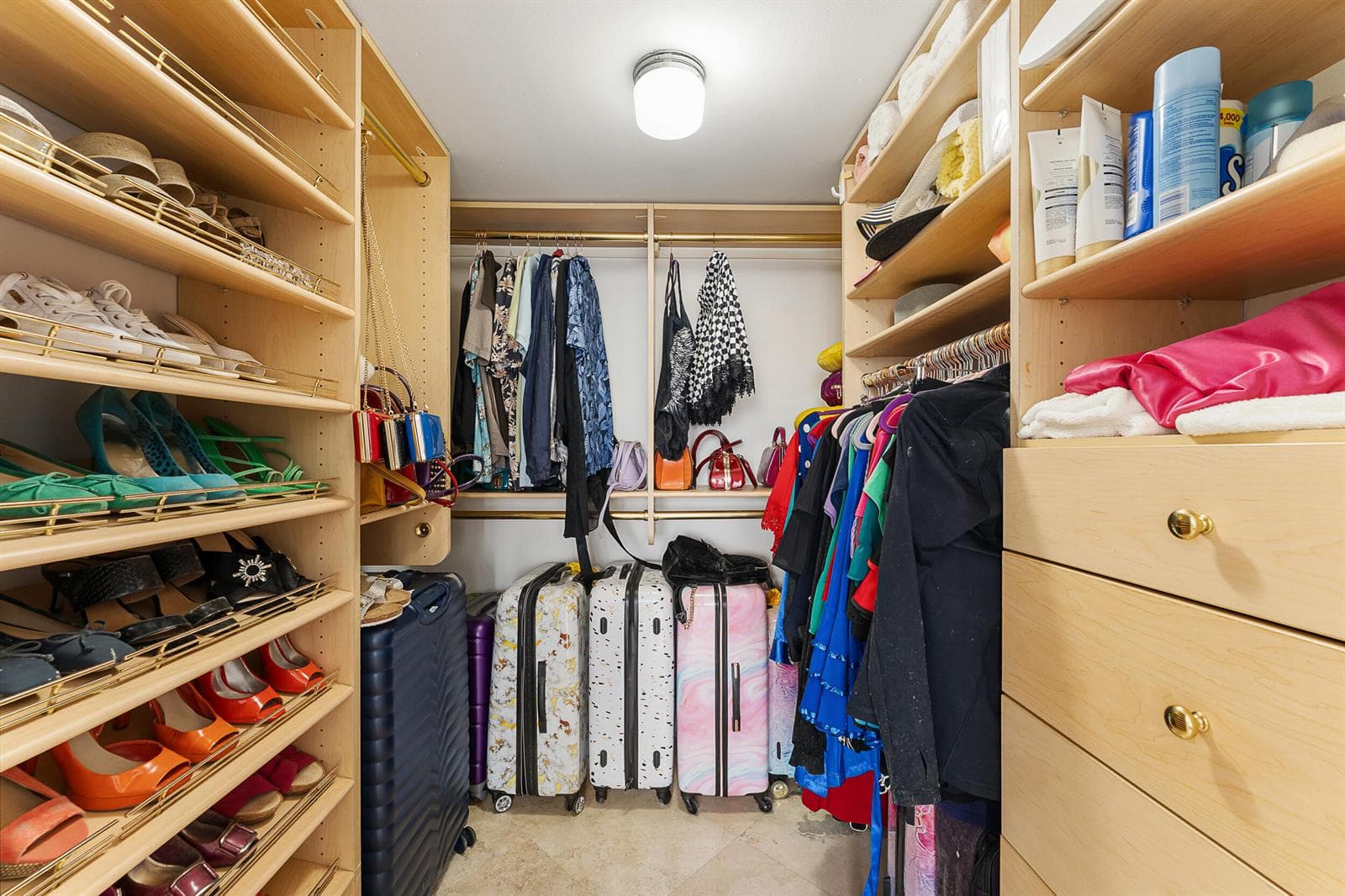 Primary Walk-In Closet