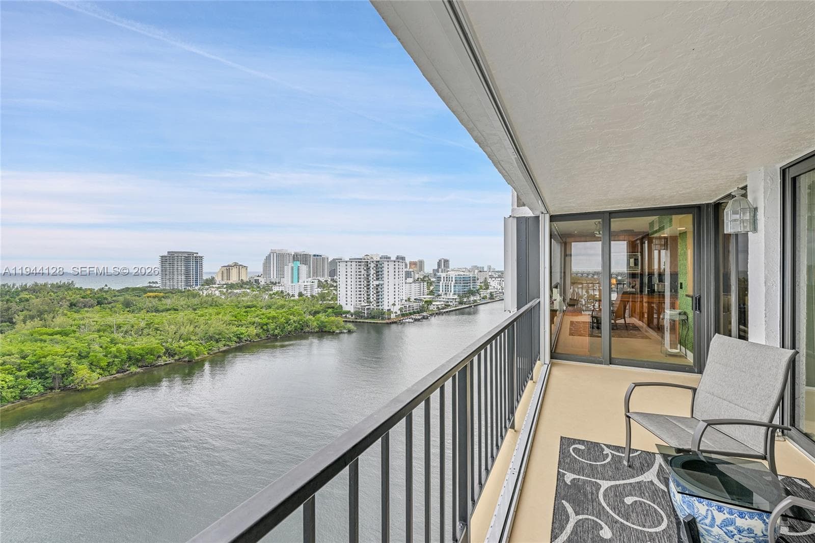 View from balcony