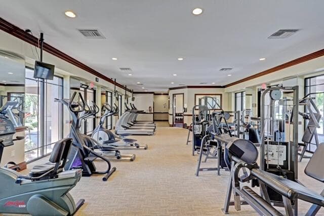 fitness center