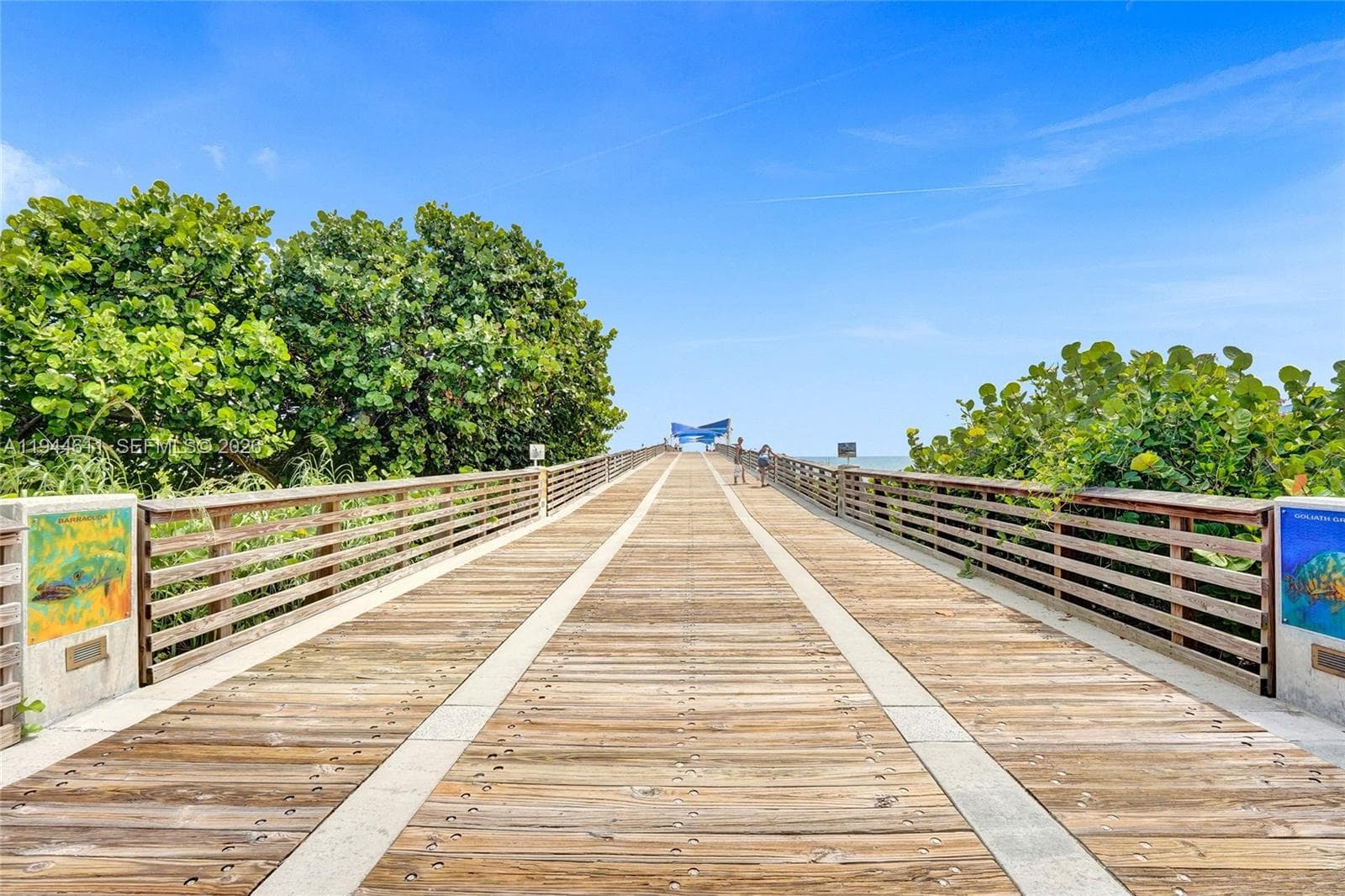 Entry to the Pier