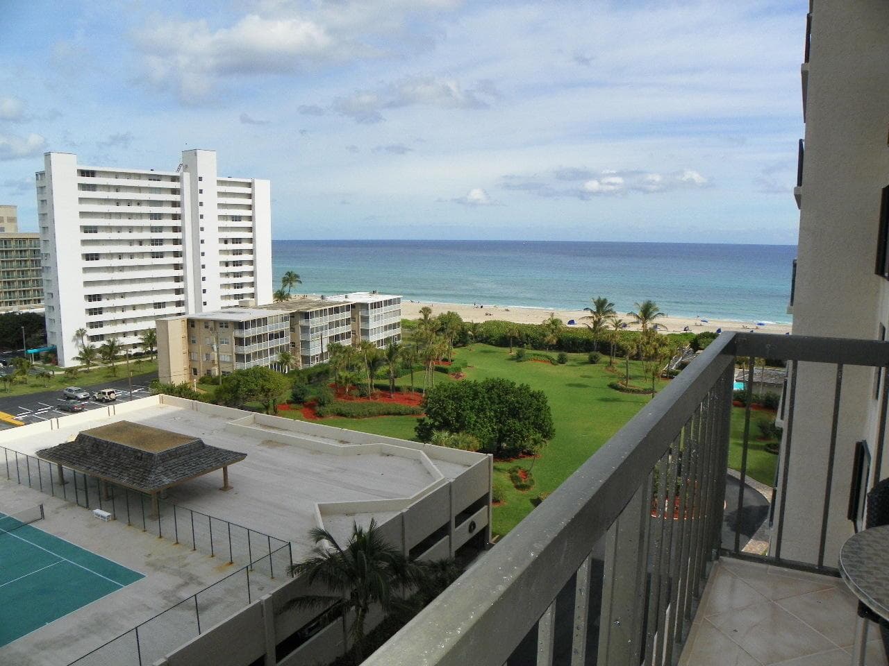 Ocean View from Balcony