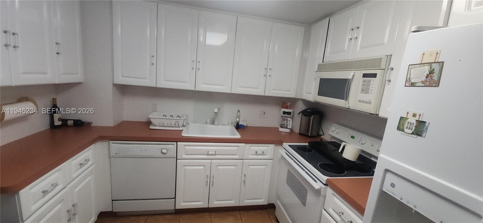 large kitchen to cook in