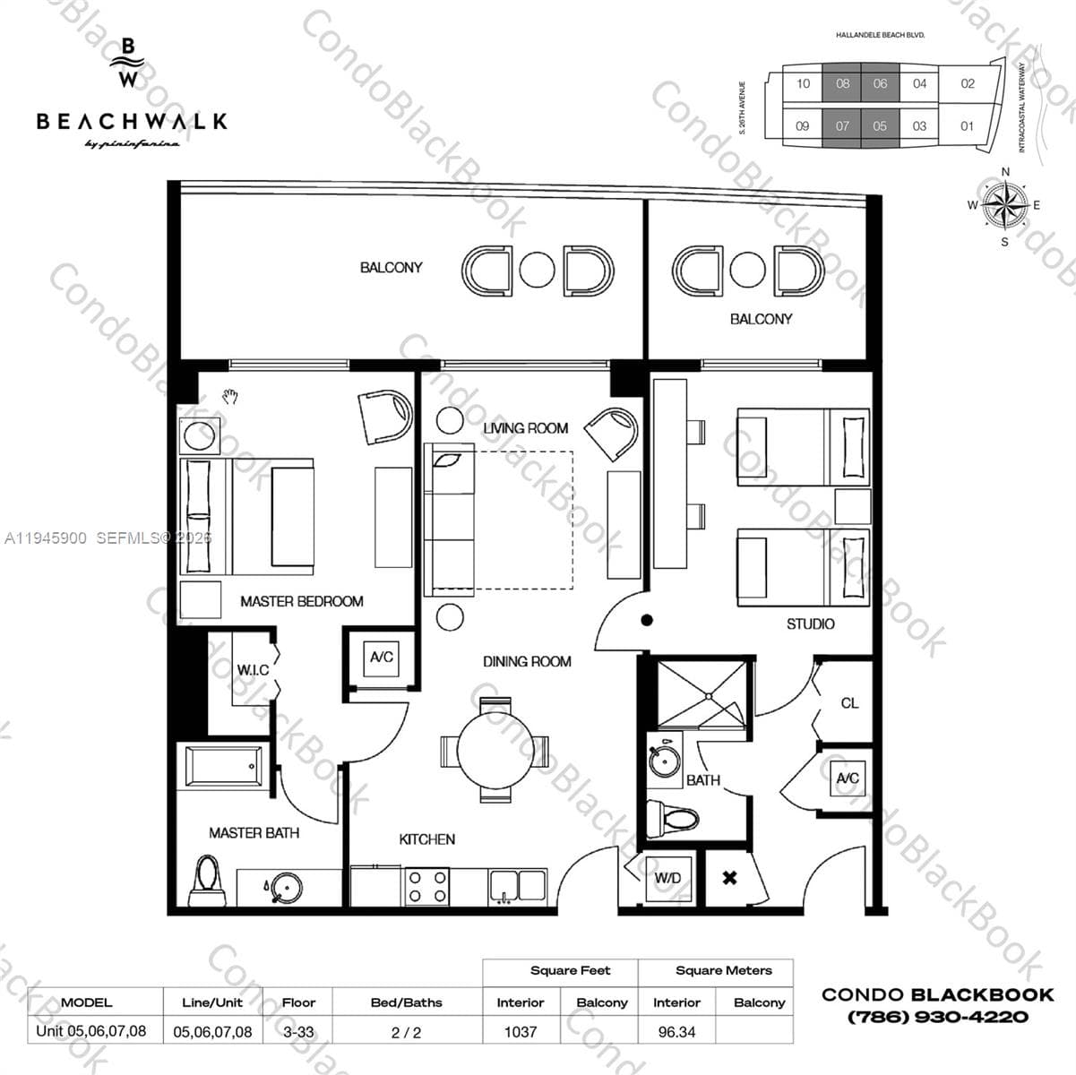 BEACHWALK CONDOMINIUM · #T3304 in Hallandale Beach - Photo 19