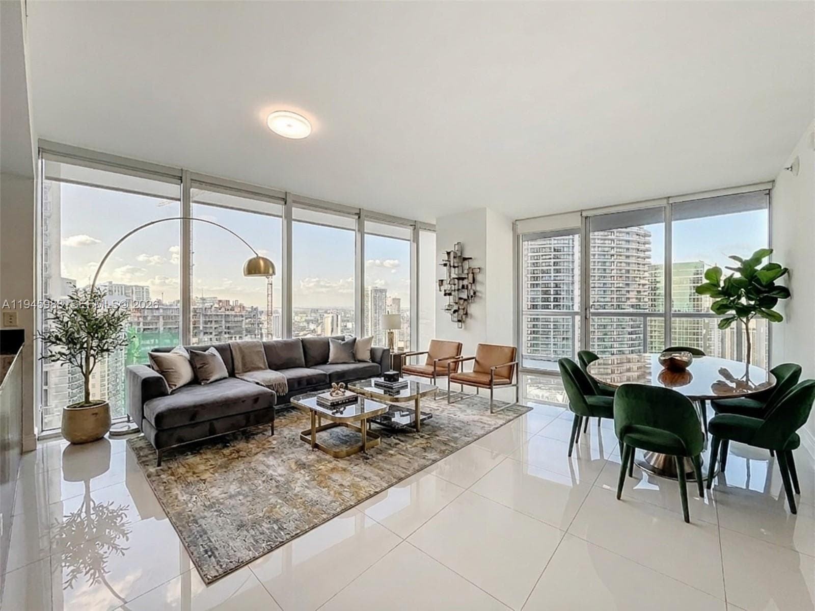 Staged Living Room