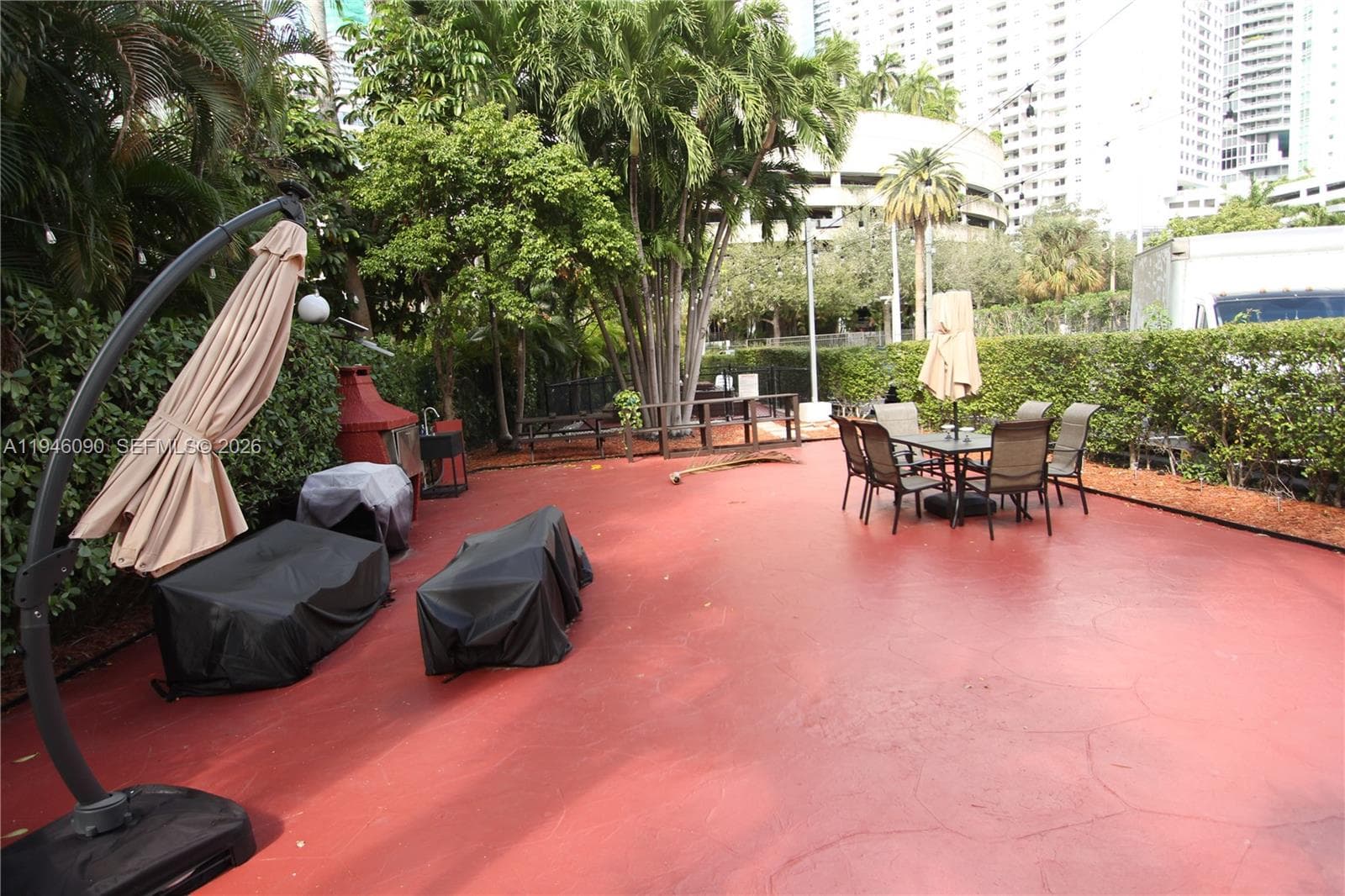 BBQ area