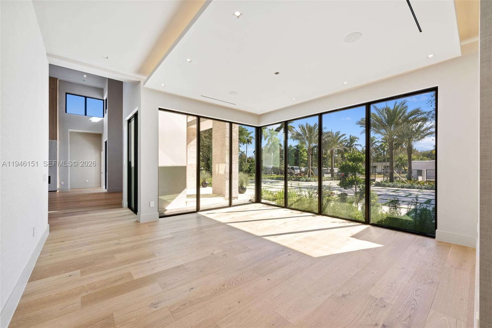 Negative Ceilings throughout Residence