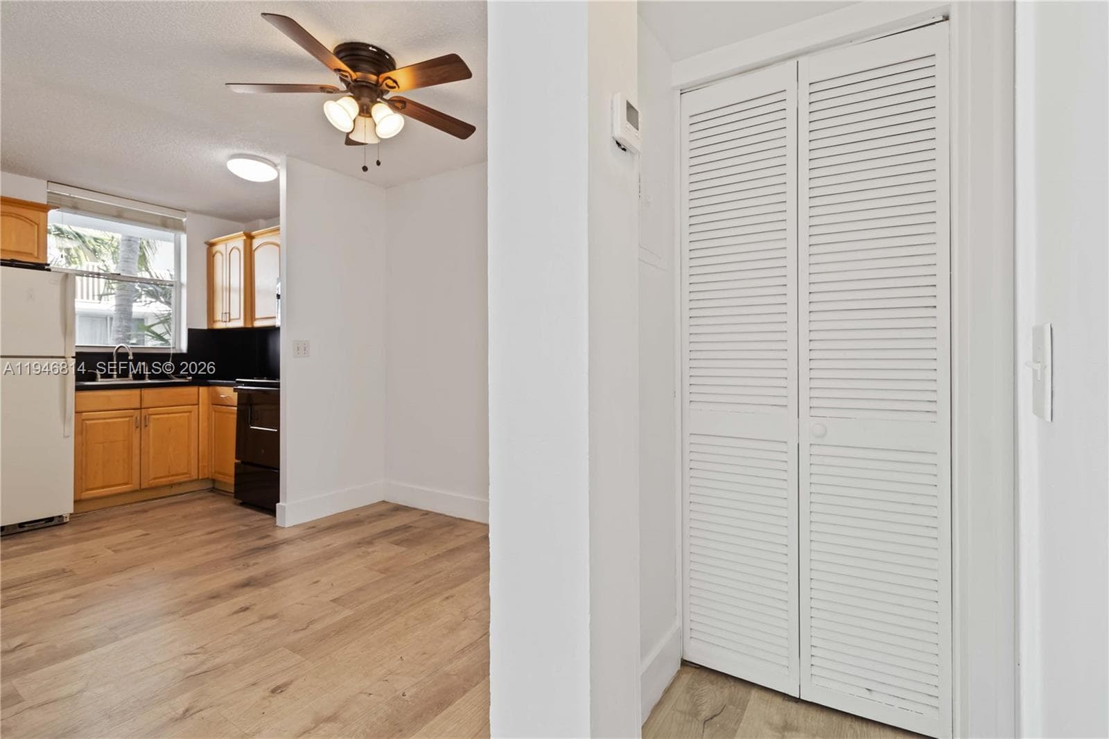 Kitchen View from Living Area (Open Layout)