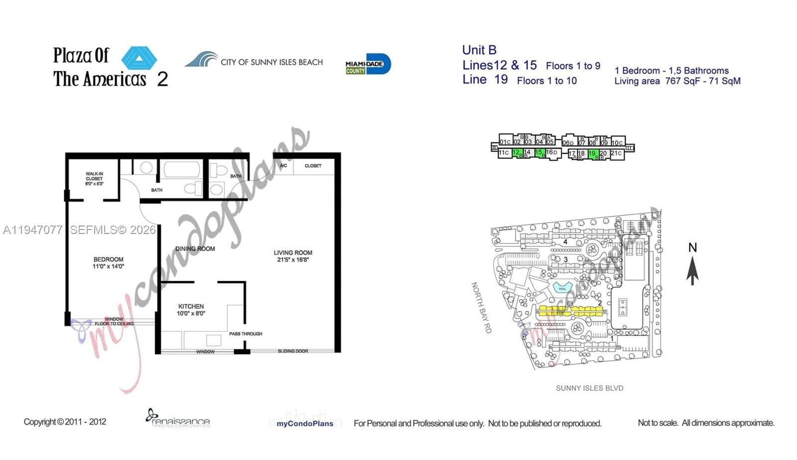 PLAZA OF AMERICAS CONDO P · #915 in Sunny Isles Beach - Photo 36