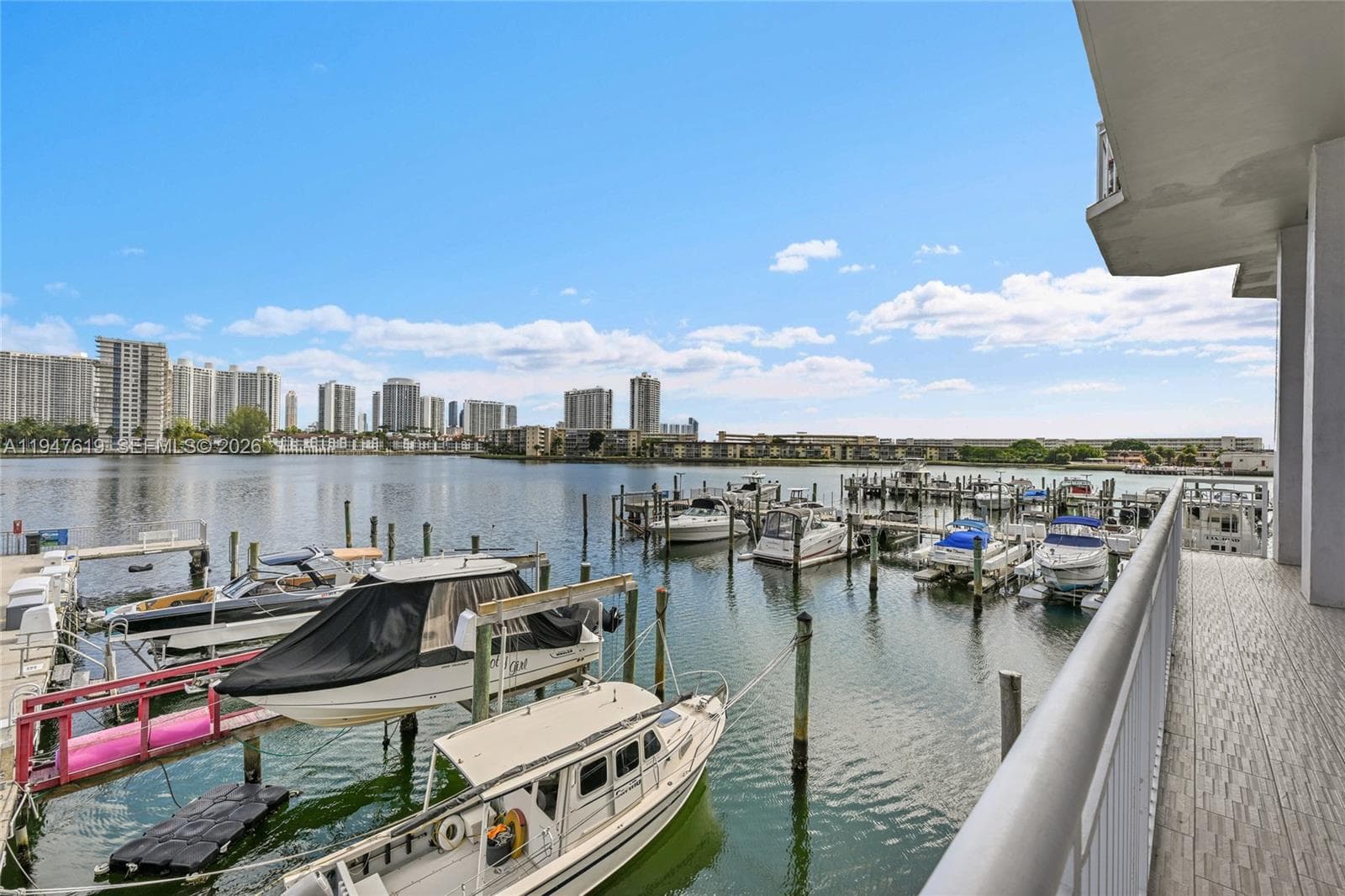 Waterfront marina and dock access