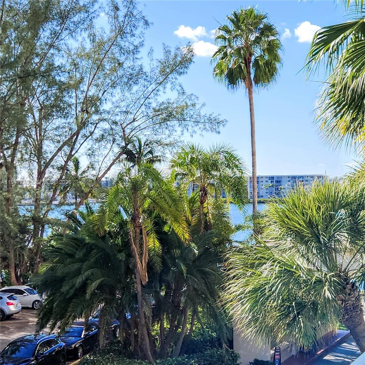 view of Little Maule Lake from balcony