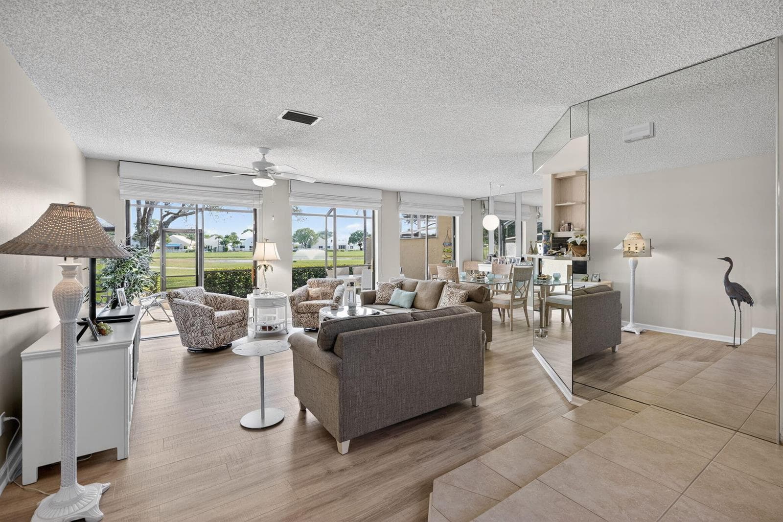 Step into the Living room