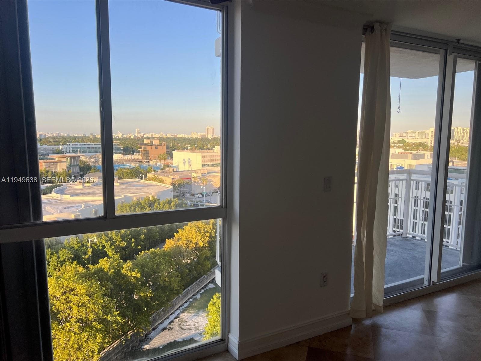 view from dining area
