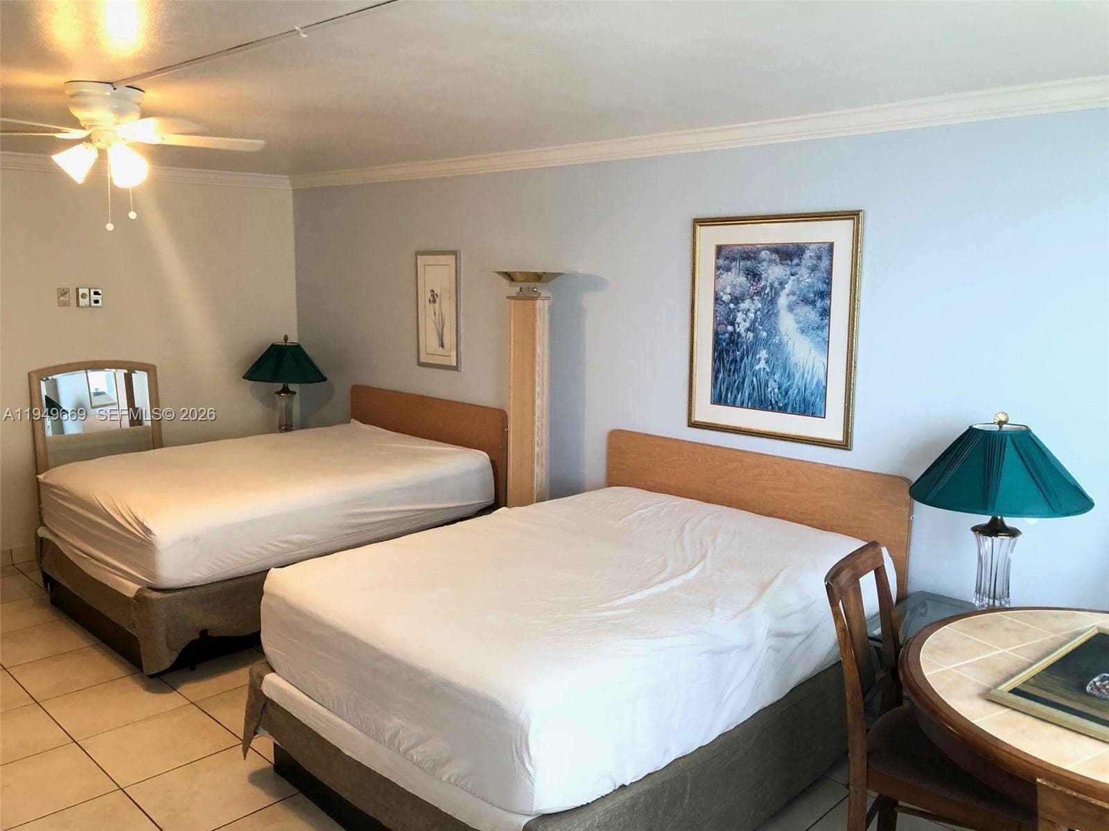 Freshly painted interior with a beachy vibe.. 1 or 2 queen beds available.