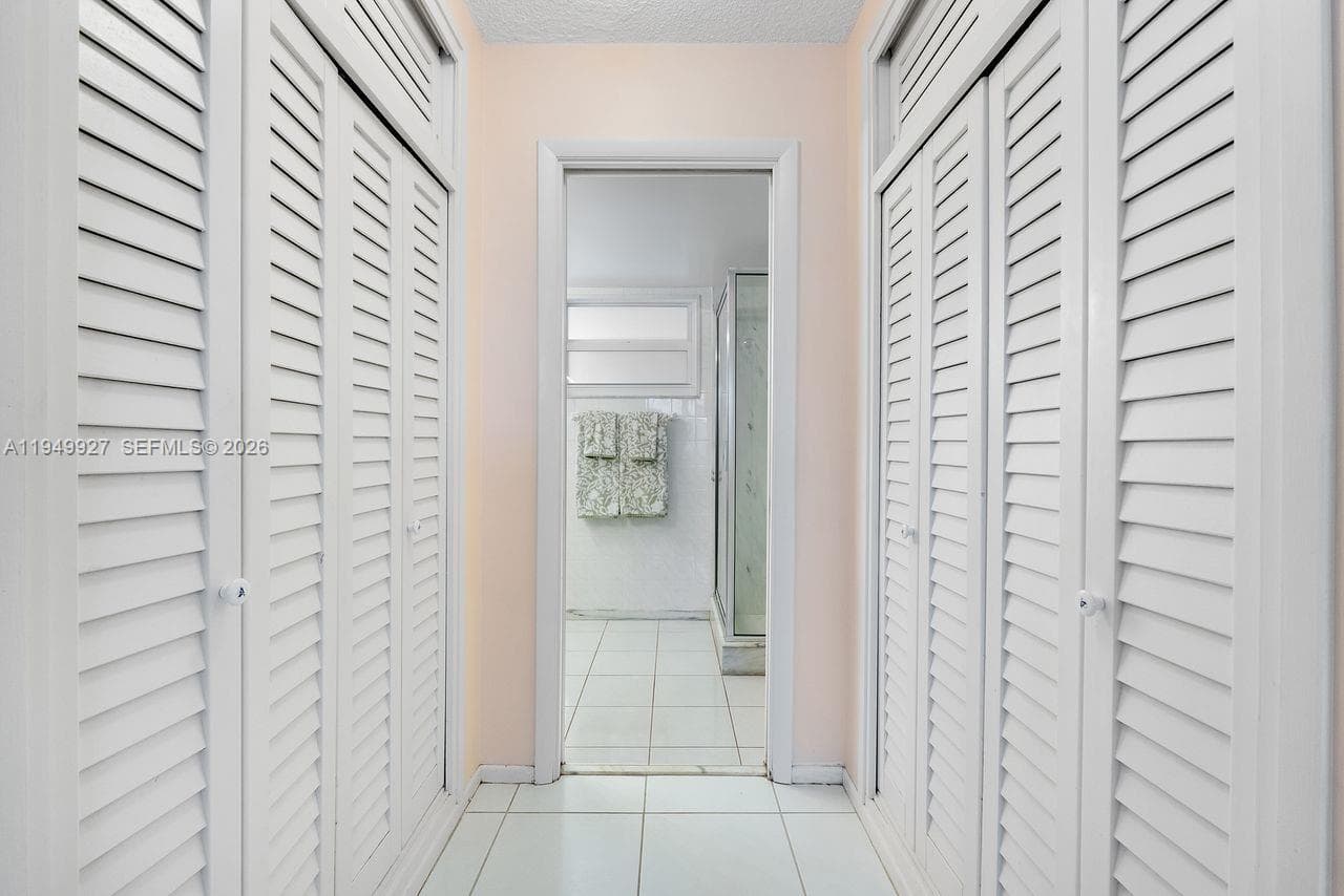Primary Bedroom closets