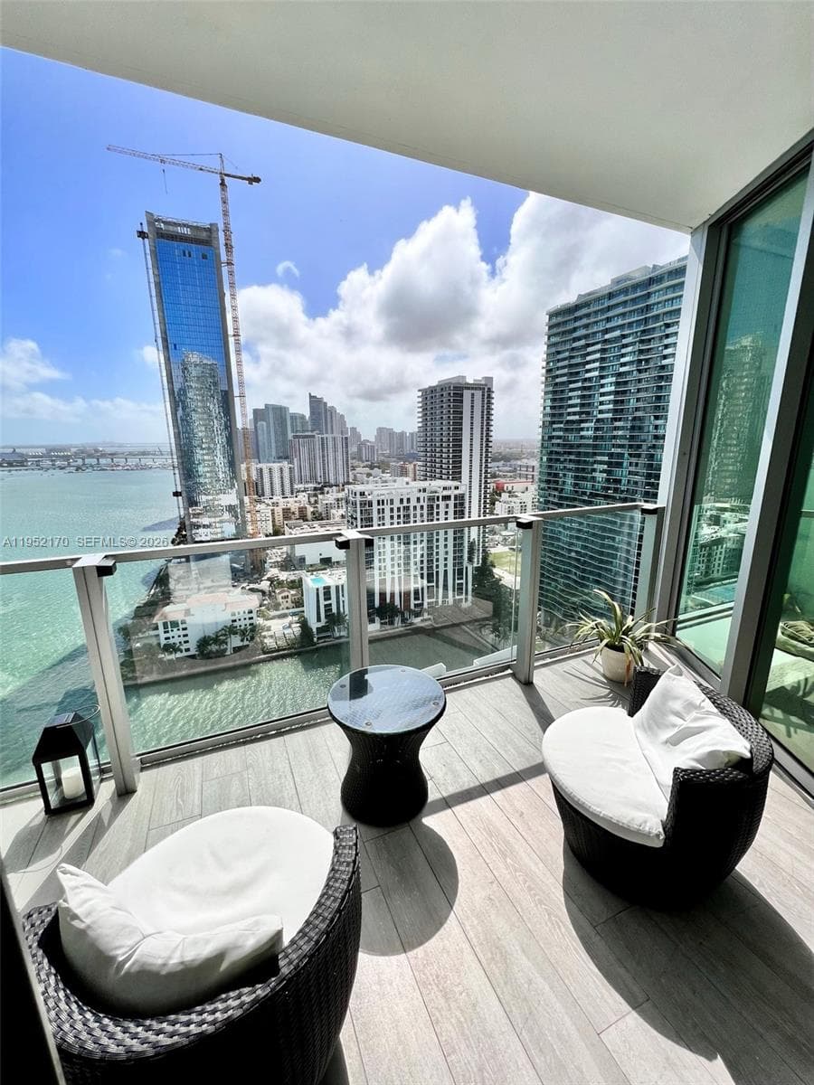 Unit balcony