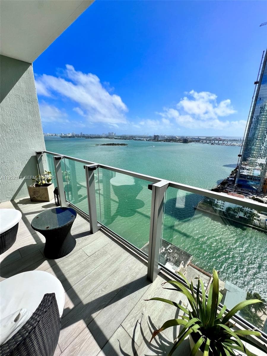 Unit balcony