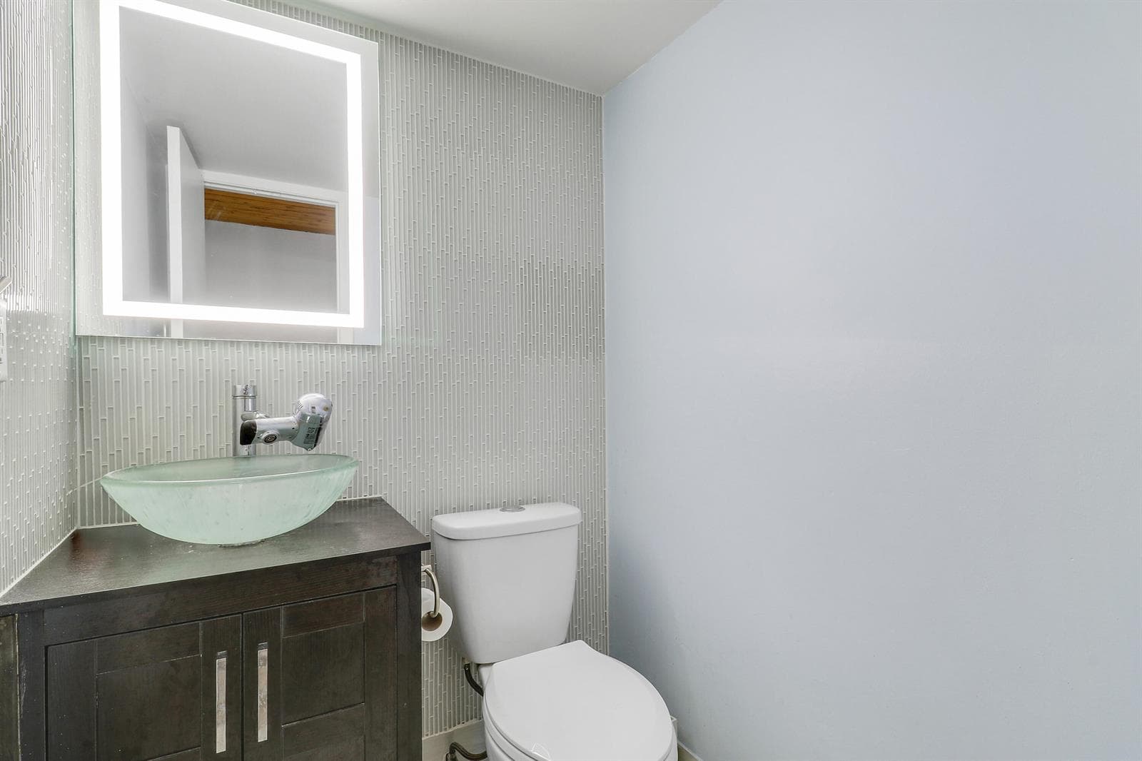 half bath- downstairs