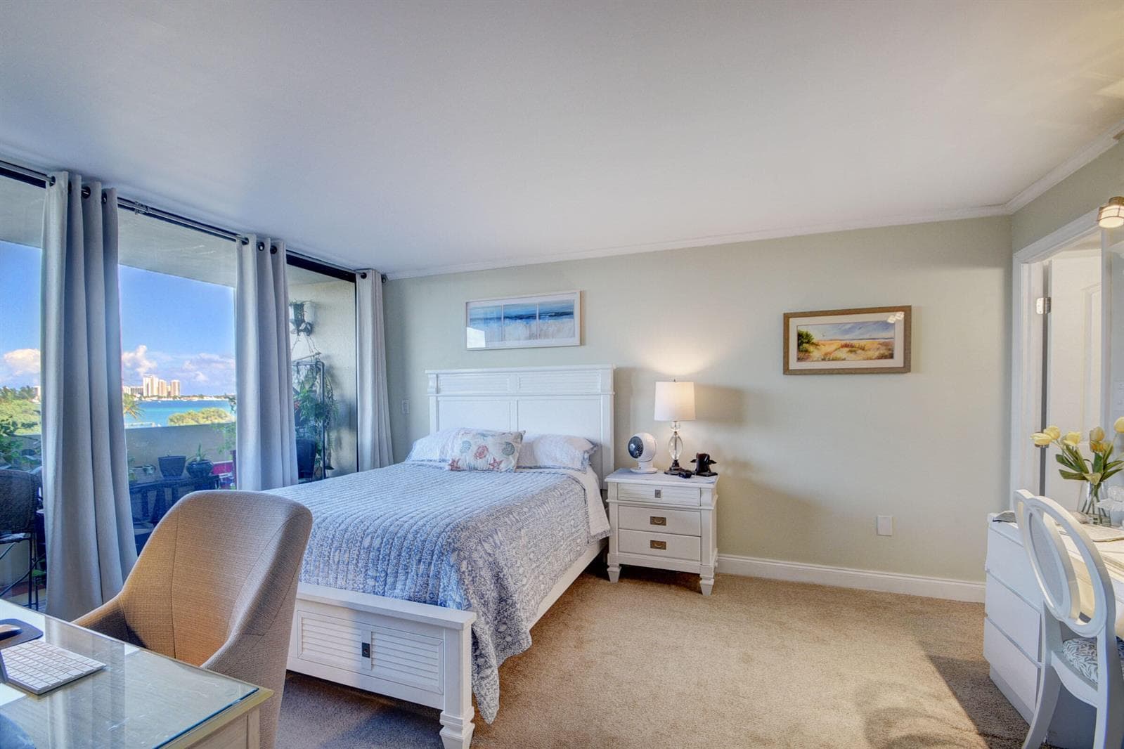 Primary Bedroom water view