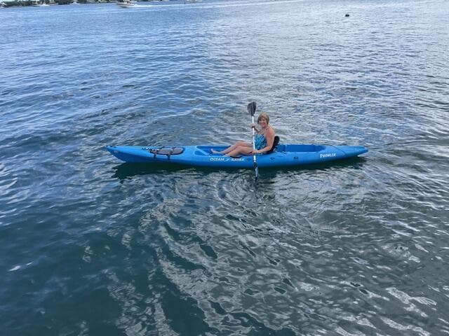 Kayak, snorkel, fish!