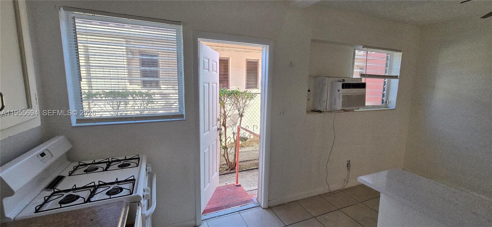Back door to the kitchen