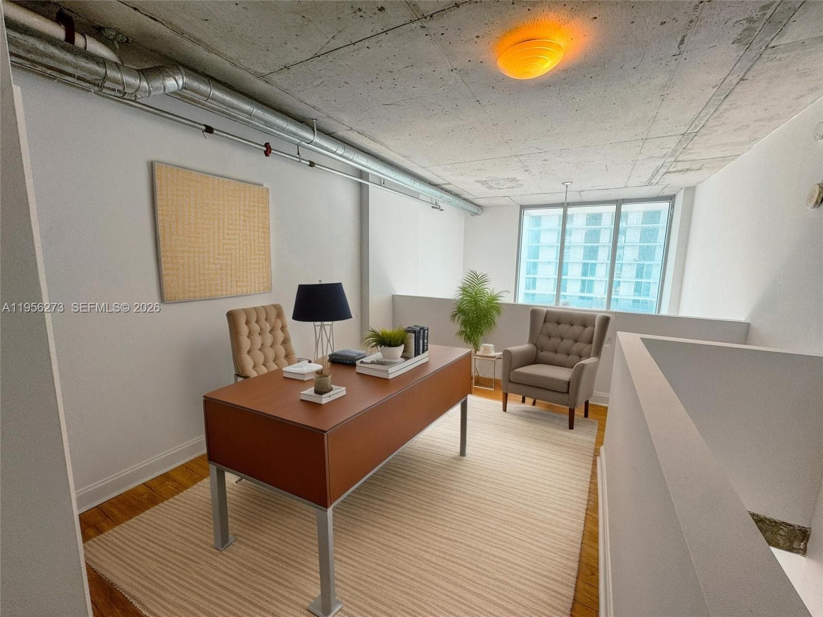 AI Staged - Second bedroom
