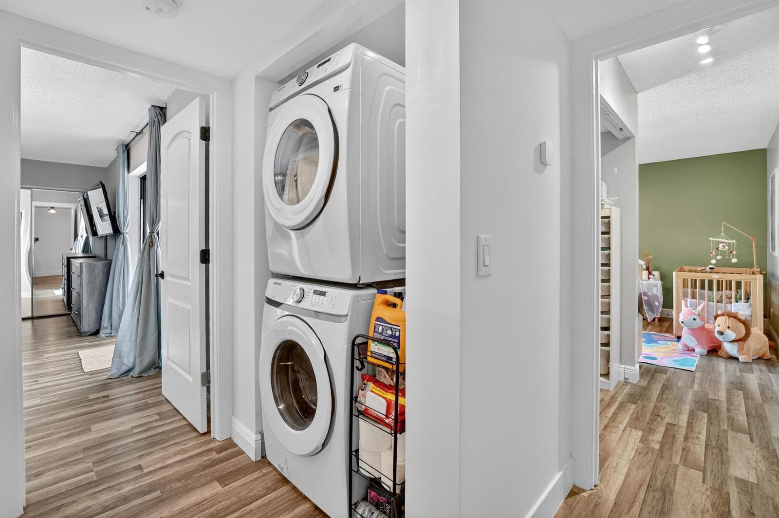 Upstairs laundry