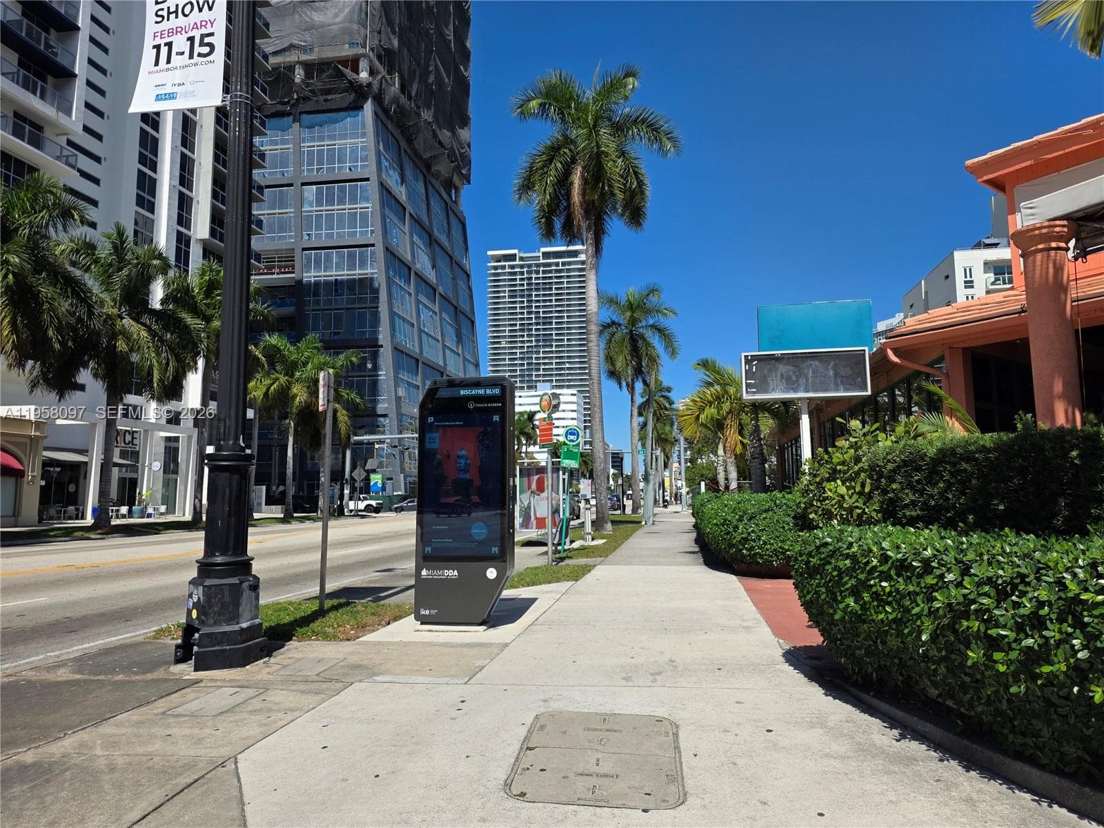 Surrounded by contemporary high-rise buildings in one of Miami’s fastest-growing areas.