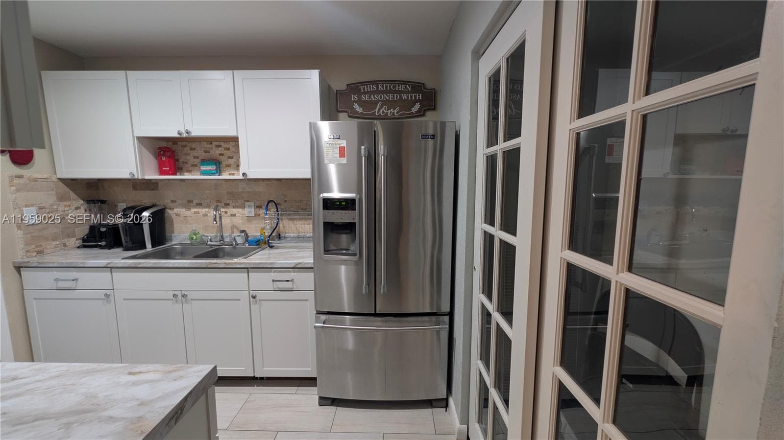 new refrigerator also comes with the sale of the home.