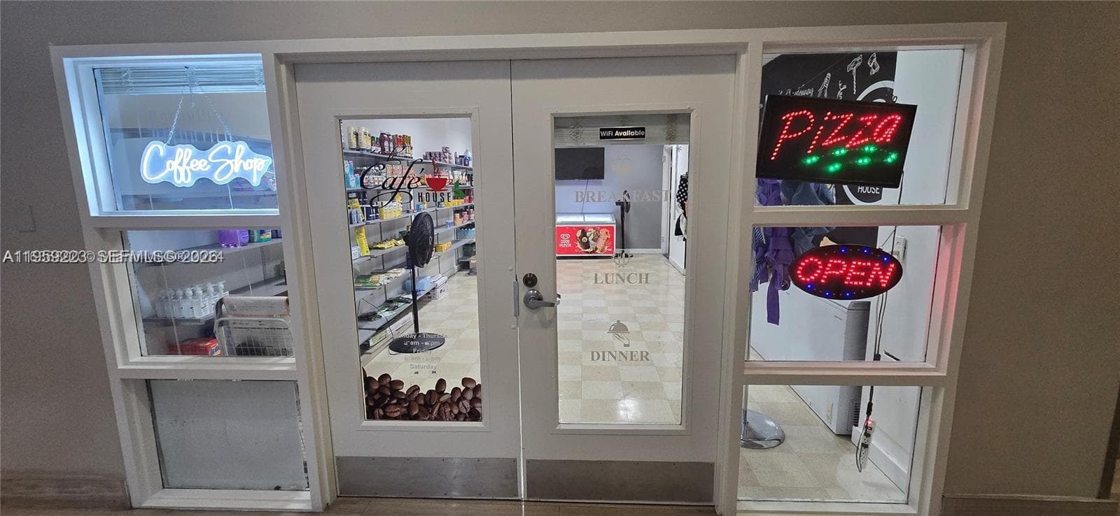 Convenient Store in the building