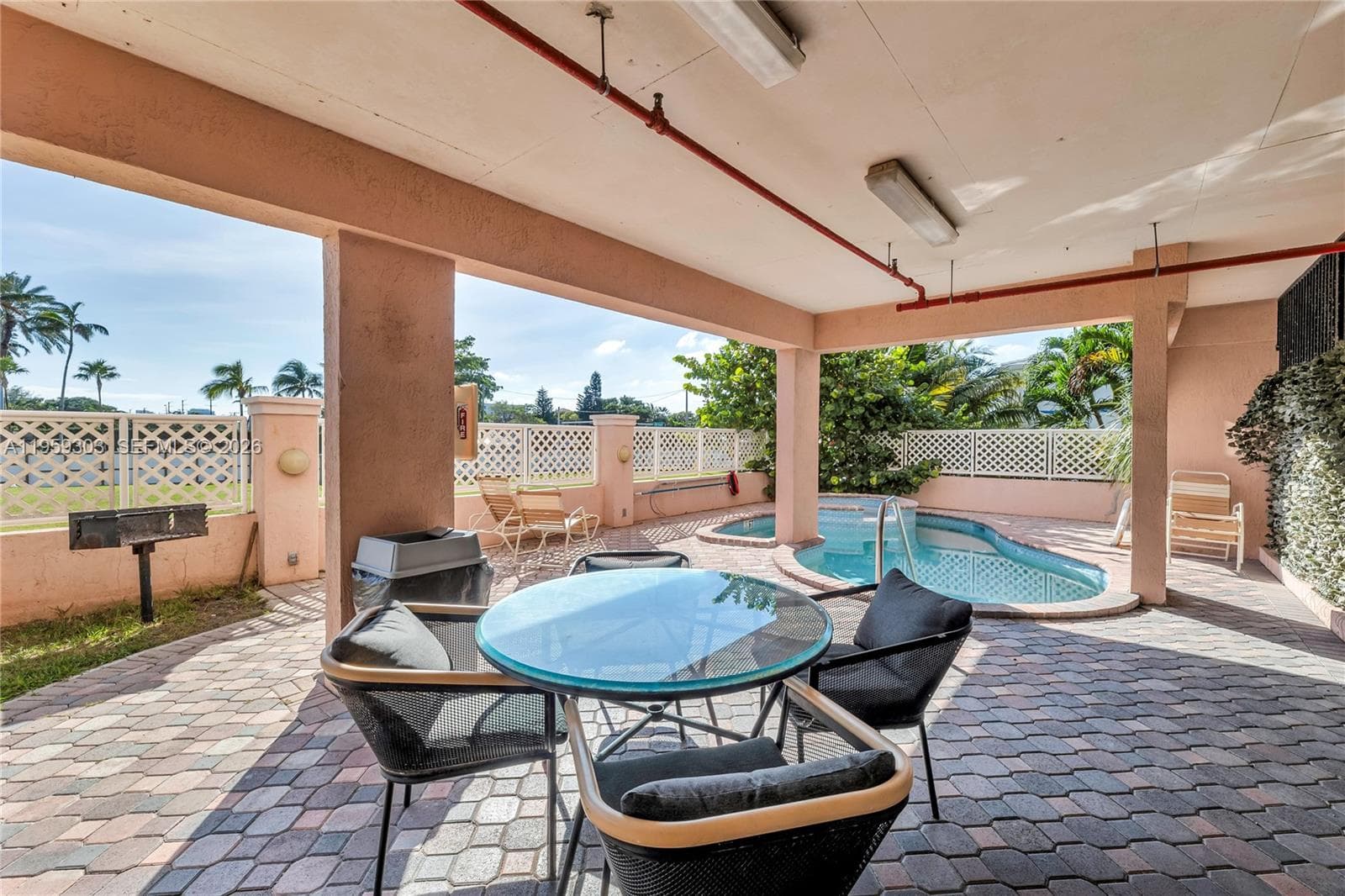 Enjoy some family time in the community pool area. Light bbq freindly