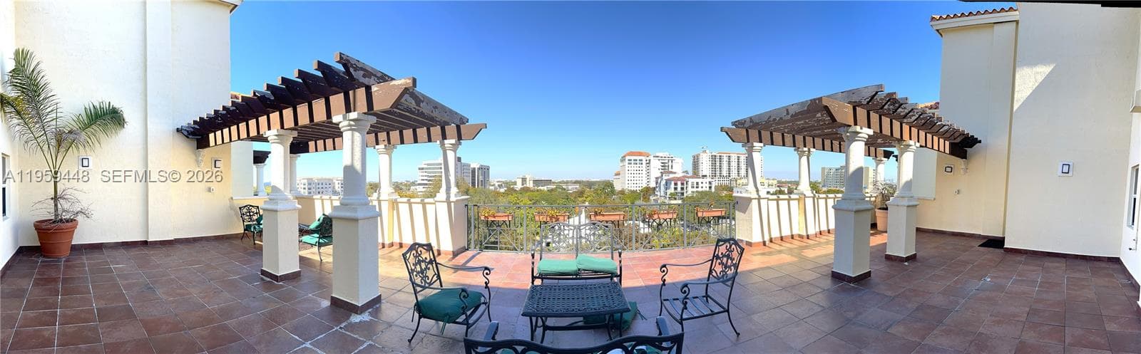 rooftop area
