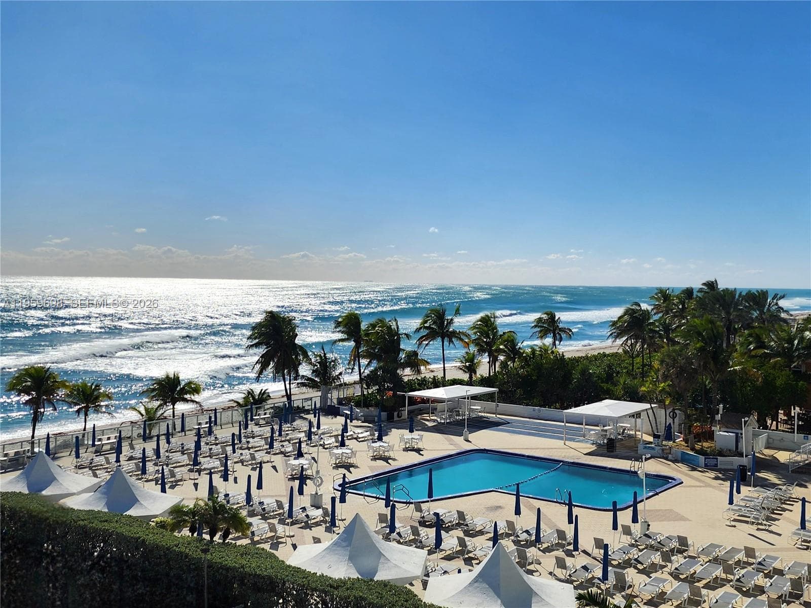 Parker Plaza Beach Area