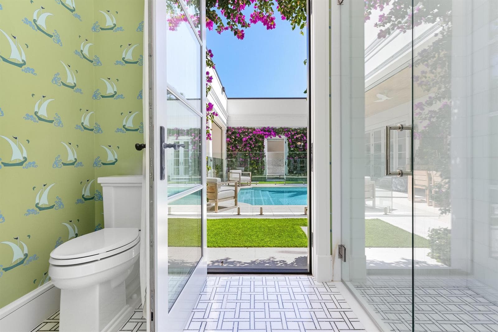 Guest Bath 3 to Pool