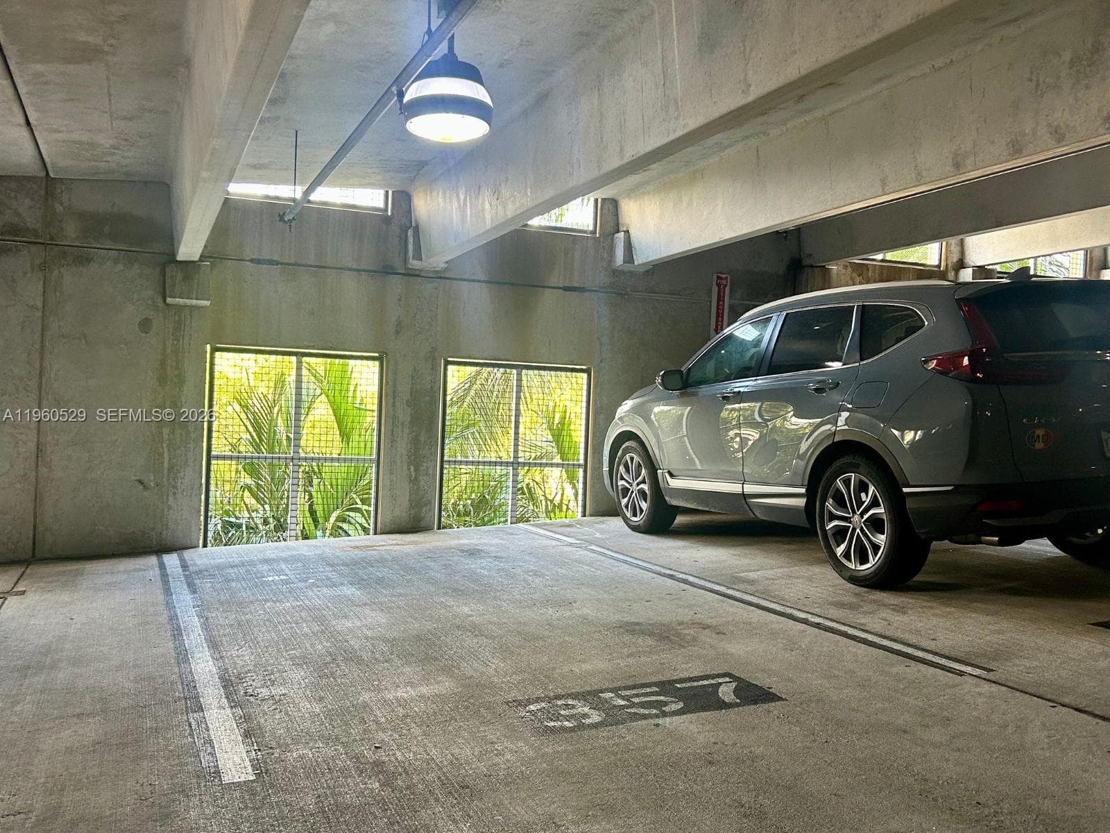 Parking on same floor as apartment