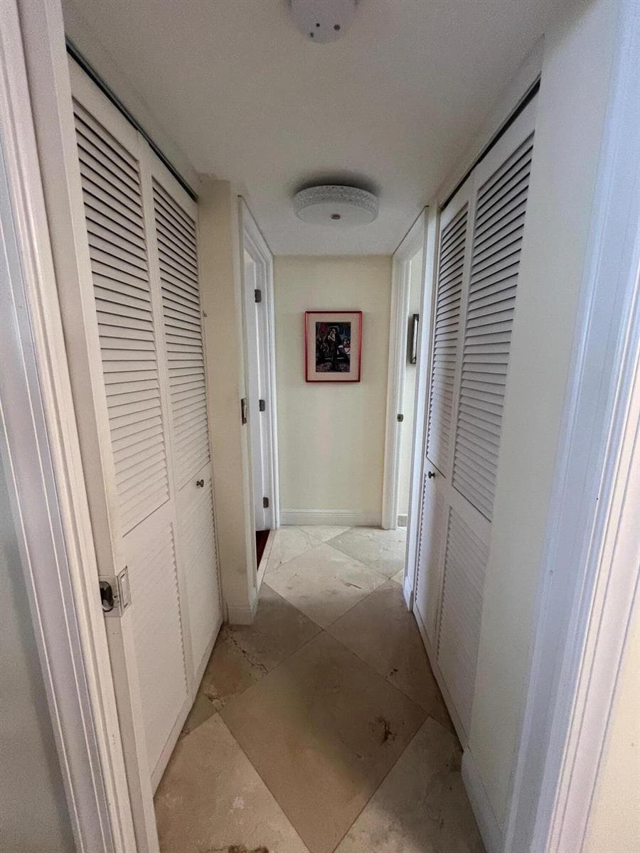 Hallway to 2nd Bedroom & to washer-Dryer