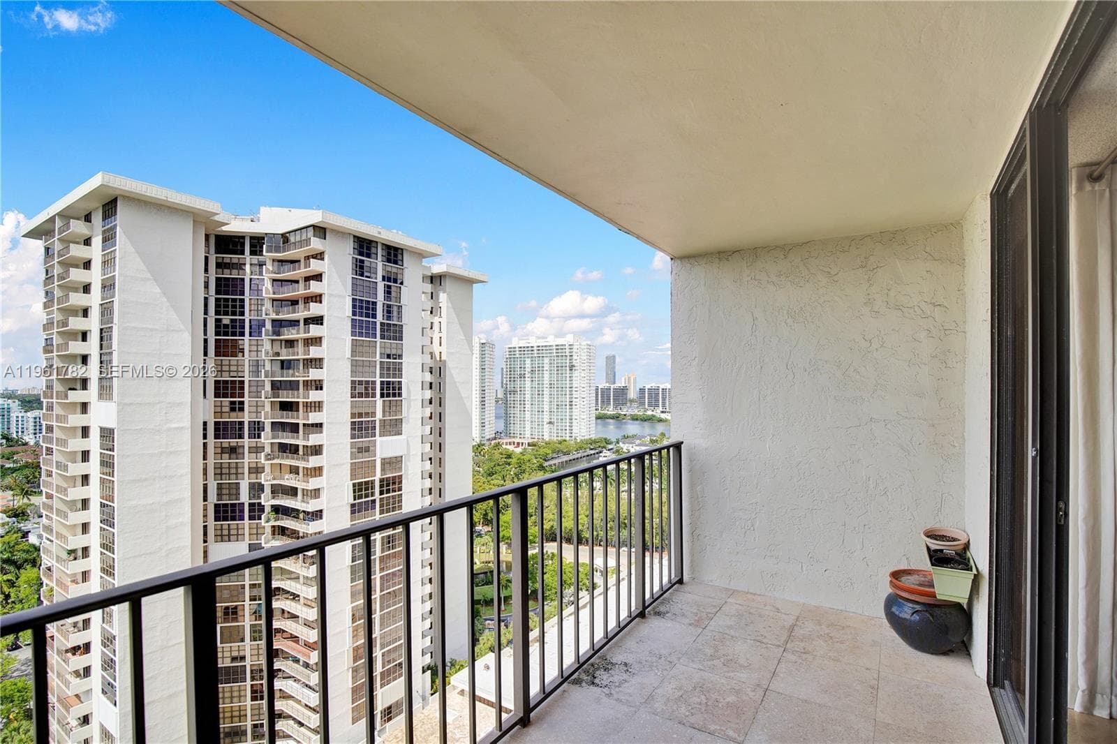 Balcony views of Tower building