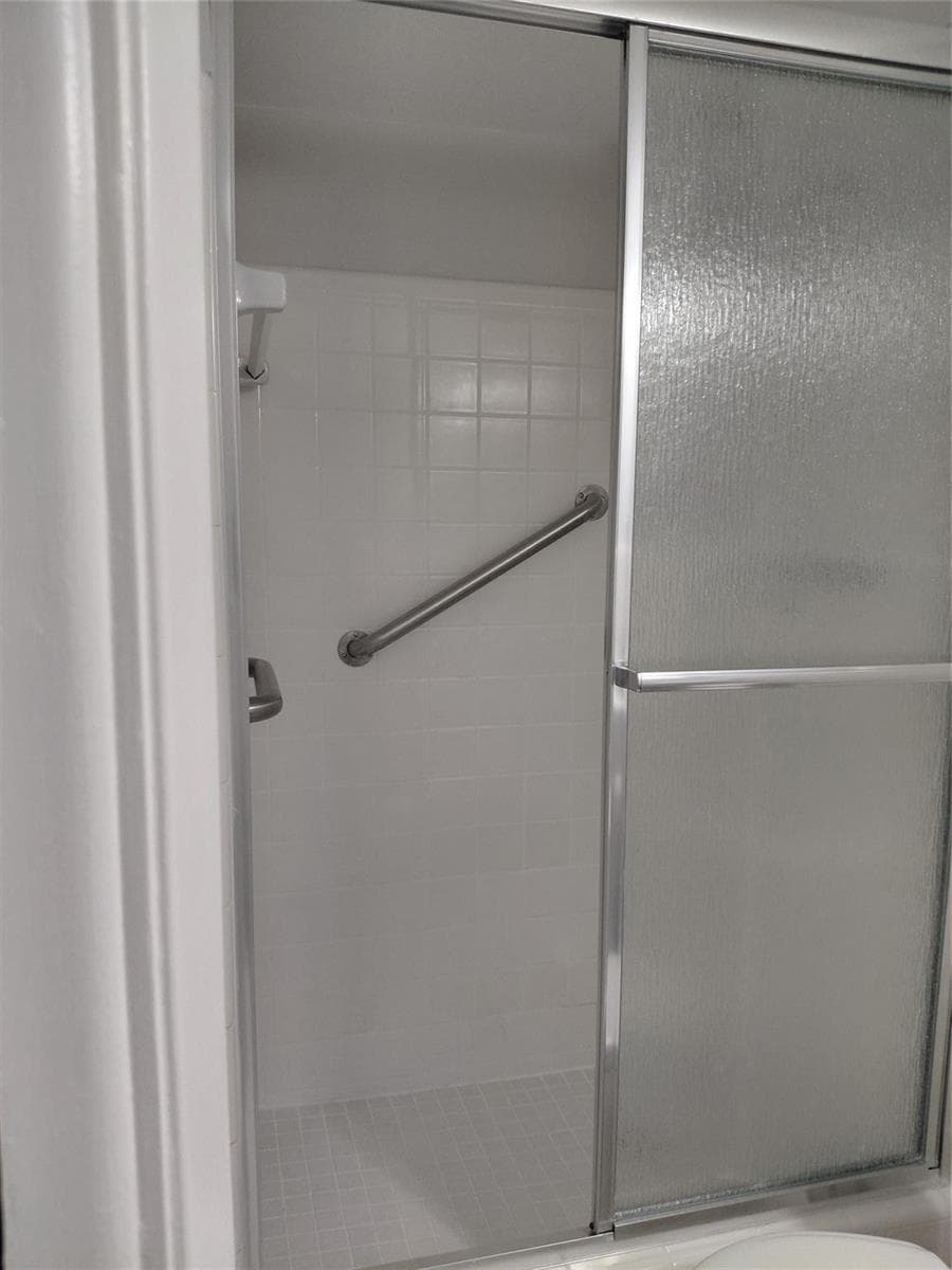 Hallway BathLarge walk in shower