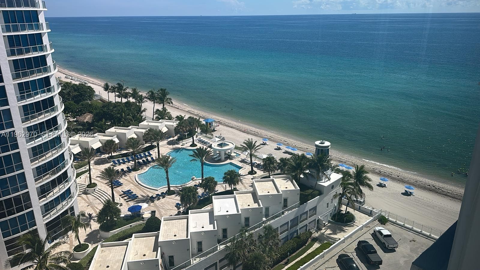 View from the balcony