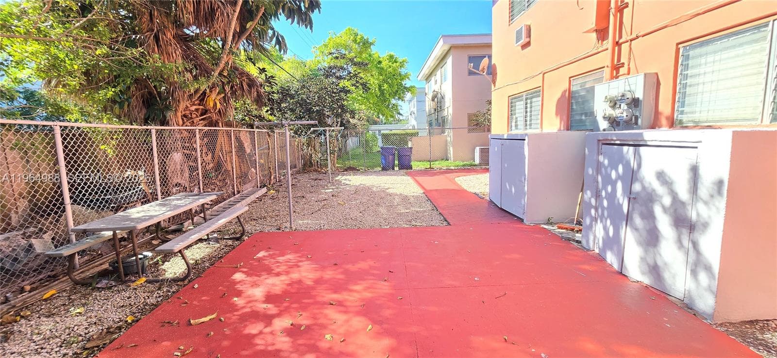Back patio