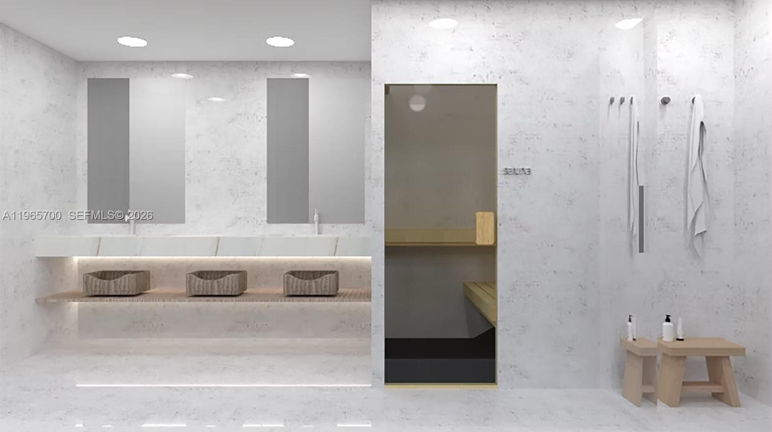 Rendering of Bathroom