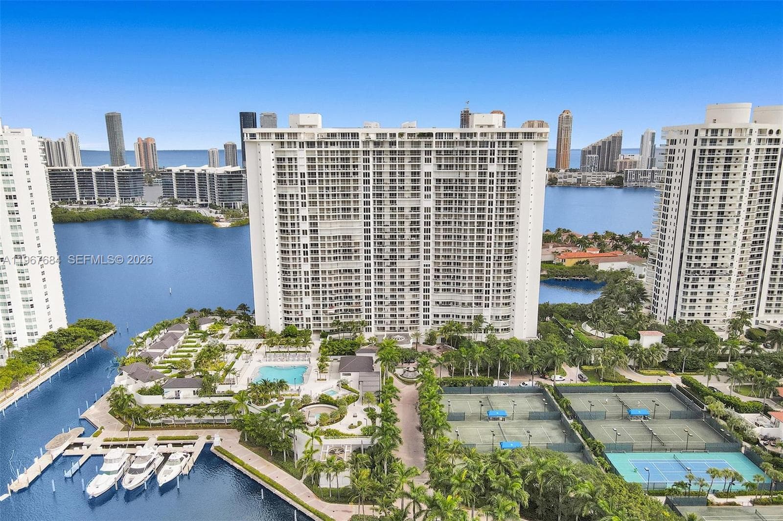 7000 Building seen from a drone.