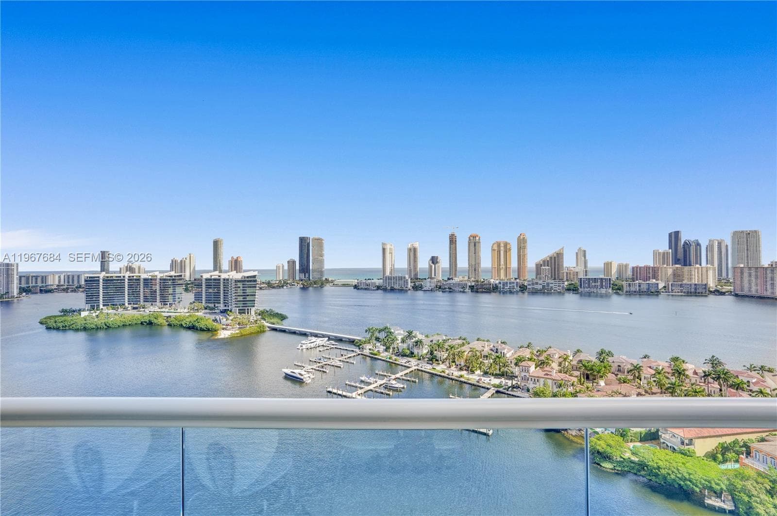 Views from the balcony.