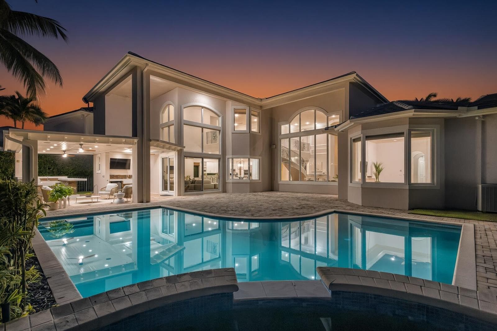 Pool.Rear Exterior