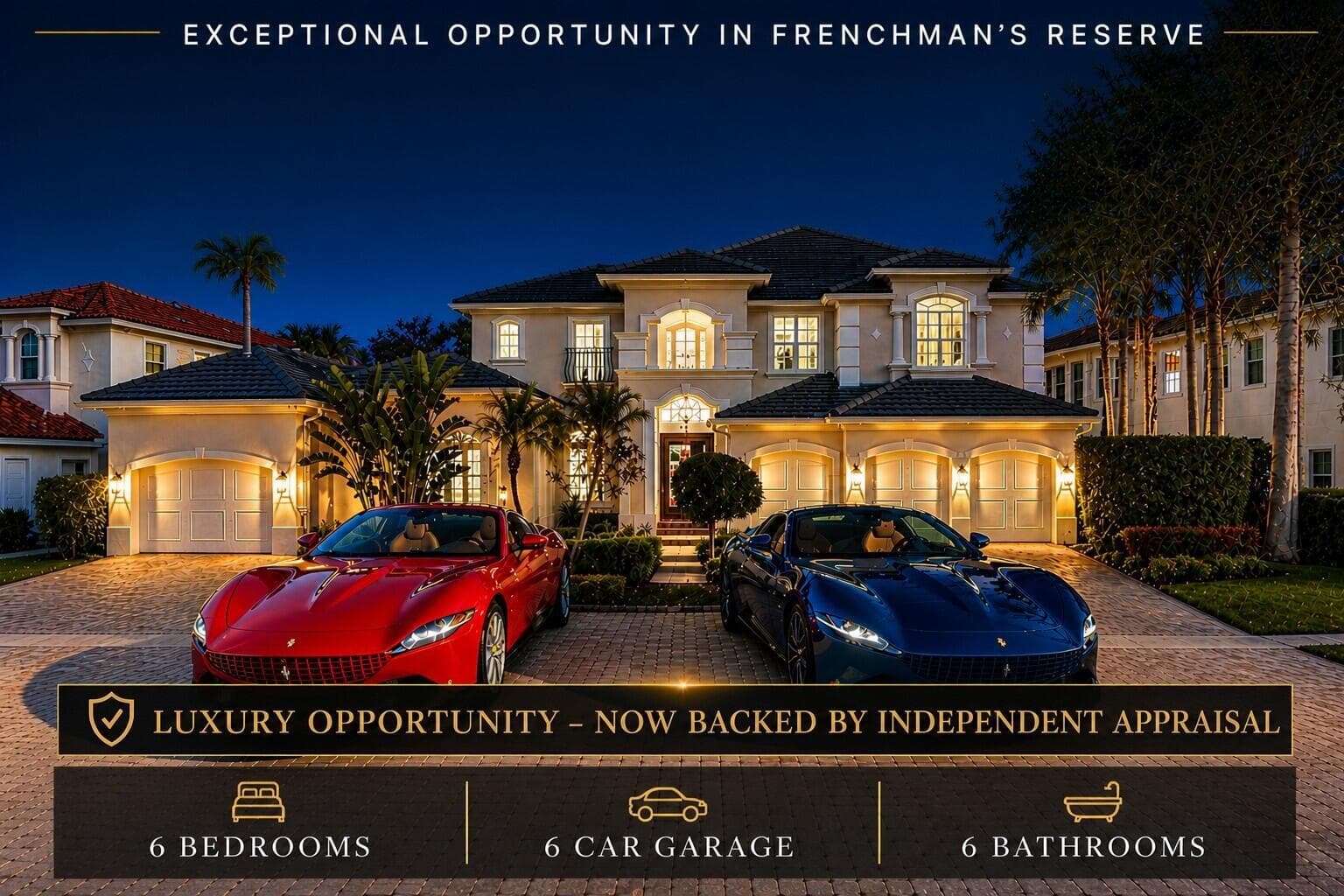 Exterior Now backed by Appraisal