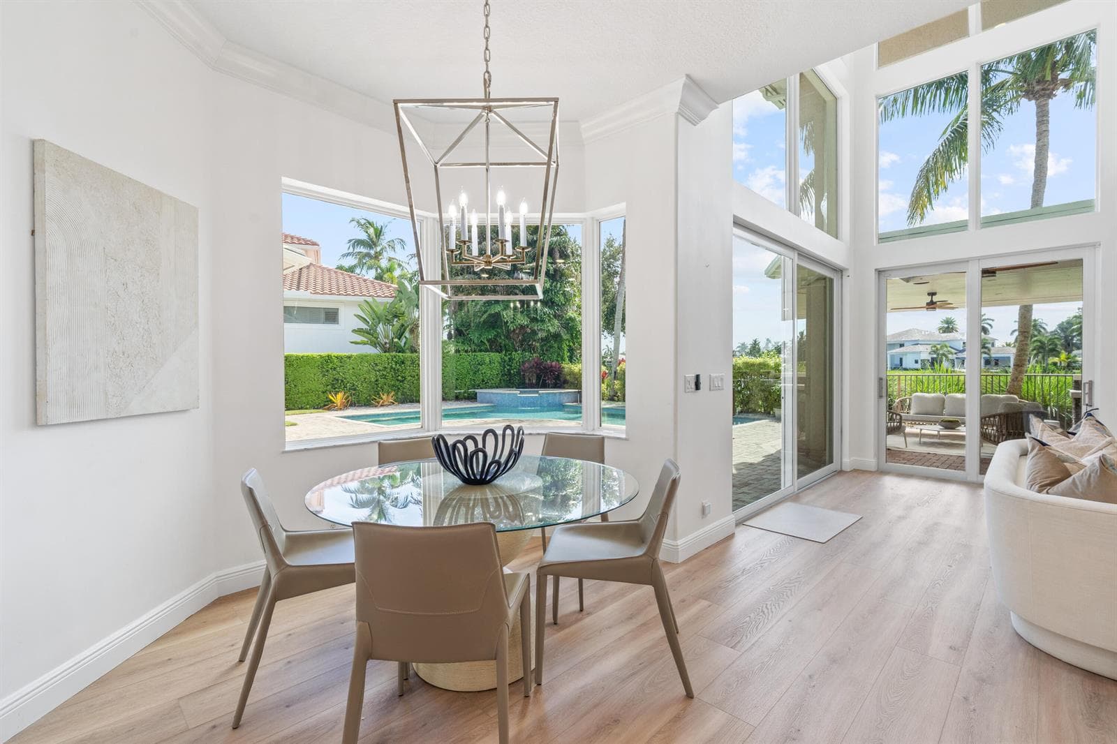 Separate Kitchen Dining Area
